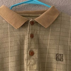 Vintage givenchy active wear polo